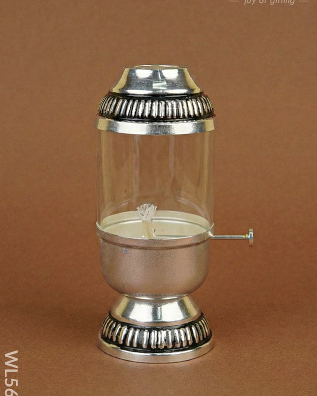 Glass Diya - 8 inch - WL5677 - EPNS Gifts