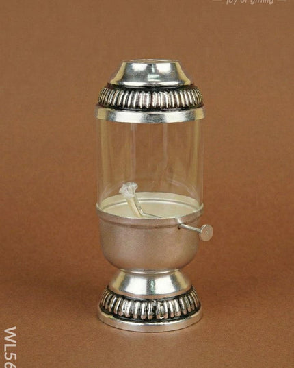 Glass Diya - 8 inch - WL5677 - EPNS Gifts