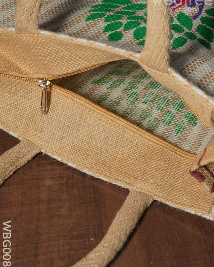 Go Green - Eco Friendly Jute Bag Wbg0088 Bags