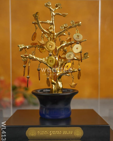 Gold Foil Money Tree - Wl4136 Corporate Gifts