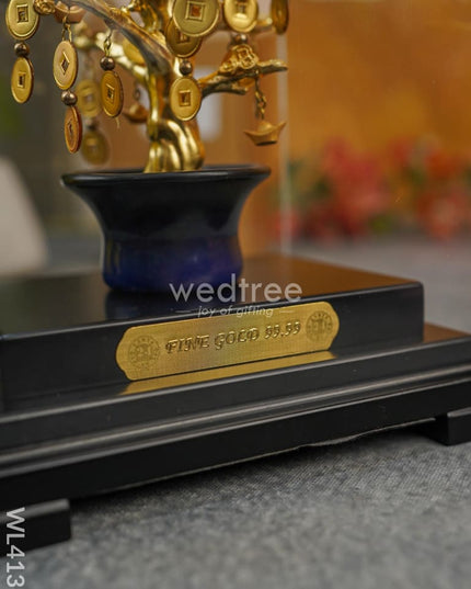Gold Foil Money Tree - Wl4136 Corporate Gifts