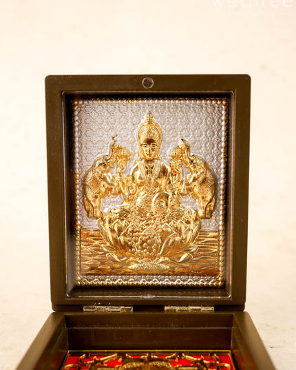 Gold Plated Prayer Box Mini - WL1092 - Paduka Prayer Box