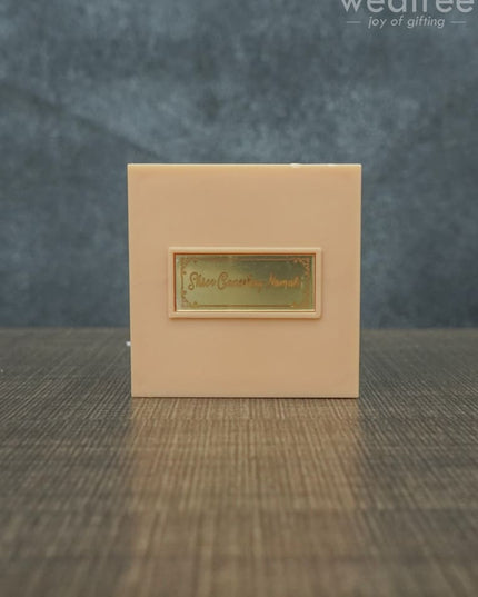 Gold Plated Prayer Box Mini - Wl1092 Paduka