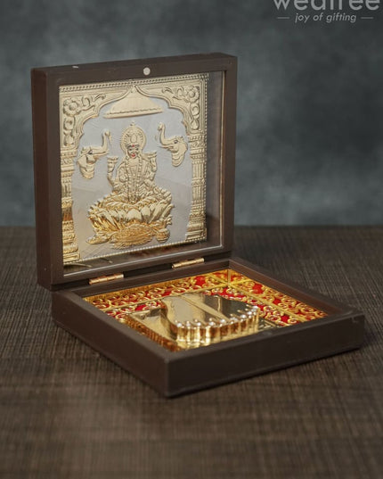 Gold Plated Prayer Box Small - Wl1093 Paduka