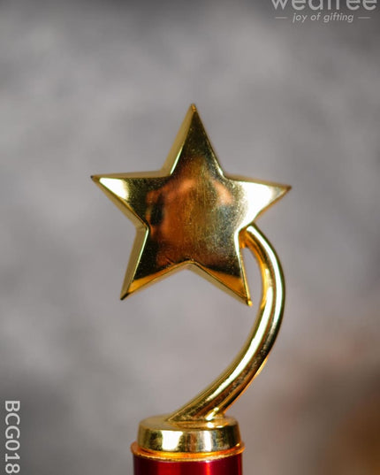 Gold Star Trophy - 15 Inch Bcg0184 Branding