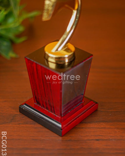 Gold Star Trophy - Bcg0130 Branding