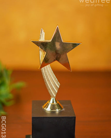 Gold Star Trophy - Bcg0131 Branding