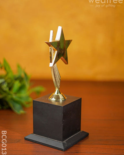 Gold Star Trophy - Bcg0131 Branding