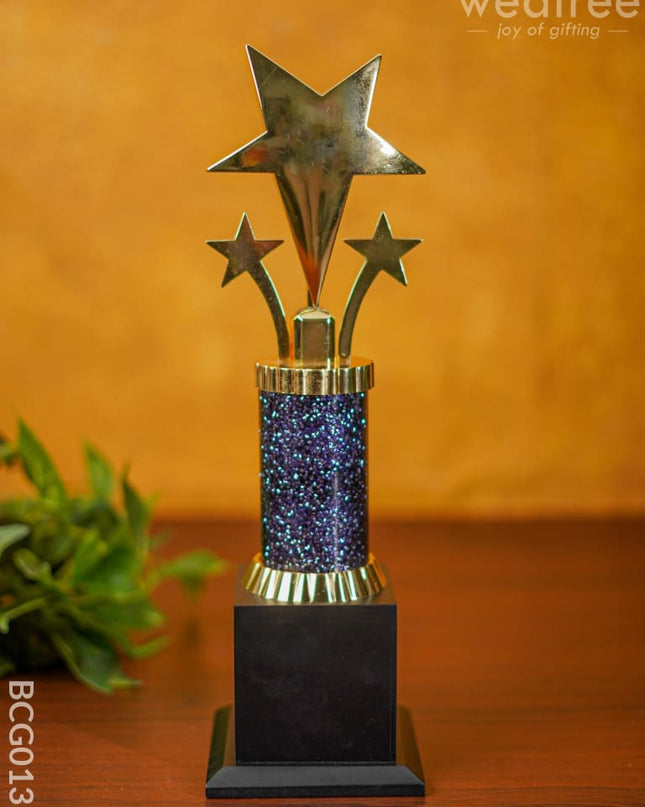 Gold Star Trophy - Bcg0133 Branding