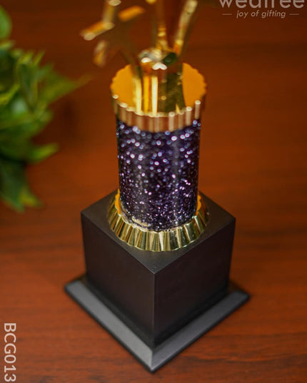 Gold Star Trophy - Bcg0133 Branding
