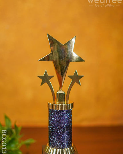 Gold Star Trophy - Bcg0133 Branding