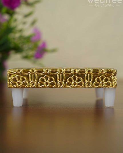 Meenakari Golden Manai - Wbg1105 Pooja Utilities