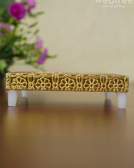 Meenakari Golden Manai - Wbg1106 Pooja Utilities