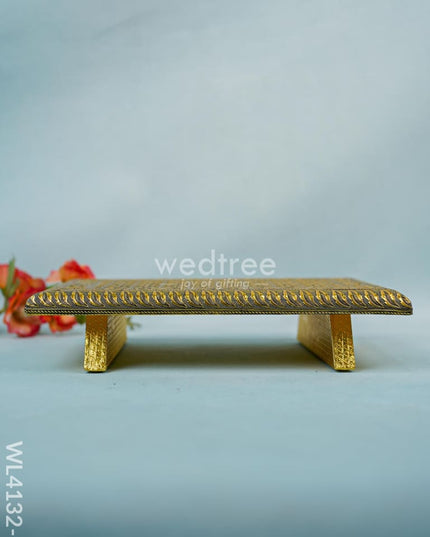 Golden Meenakari Manai (12 X 8) - Wl4131-2 Bajots &