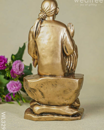 Golden Sai Baba Idol - Wl3290 Showpieces