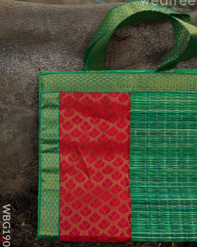 Half and Half Korai Handbag - 10x10 inch - WBG1905 - Hand Bags
