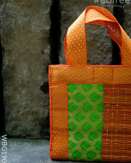 Half and Half Korai Handbag - 6X6 inch - WBG1902 - Hand Bags