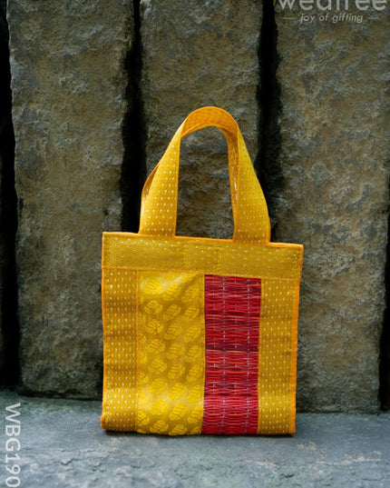 Half and Half Korai Handbag - 6X6 inch - WBG1902 - Hand Bags