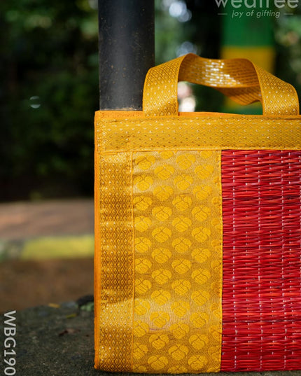 Half and Half Korai Handbag - 8X8 inch - WBG1903 - Hand Bags