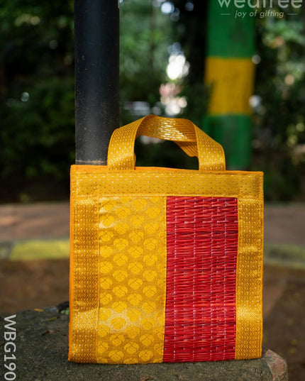 Half and Half Korai Handbag - 8X8 inch - WBG1903 - Hand Bags