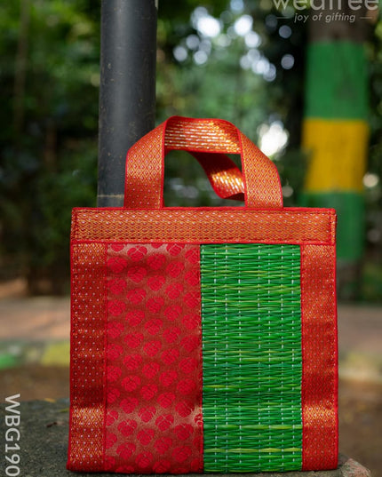 Half and Half Korai Handbag - 8X8 inch - WBG1903 - Hand Bags