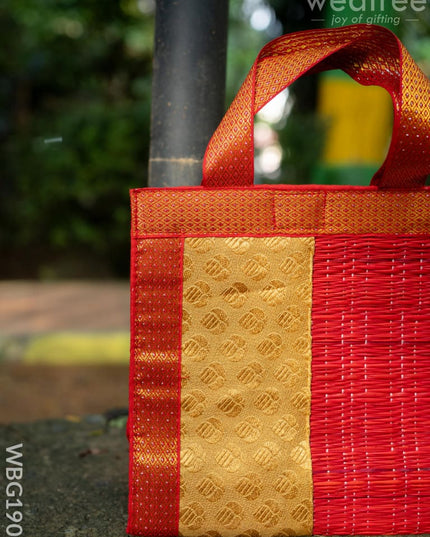 Half and Half Korai Handbag - 8X8 inch - WBG1903 - Hand Bags
