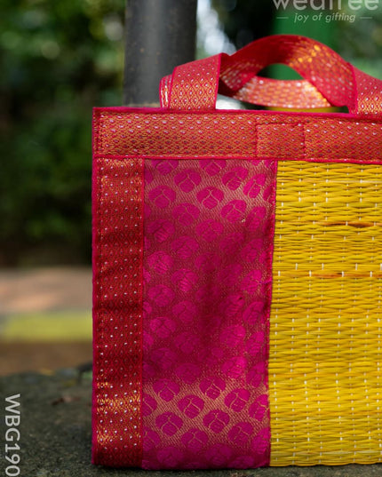 Half and Half Korai Handbag - 8X8 inch - WBG1903 - Hand Bags