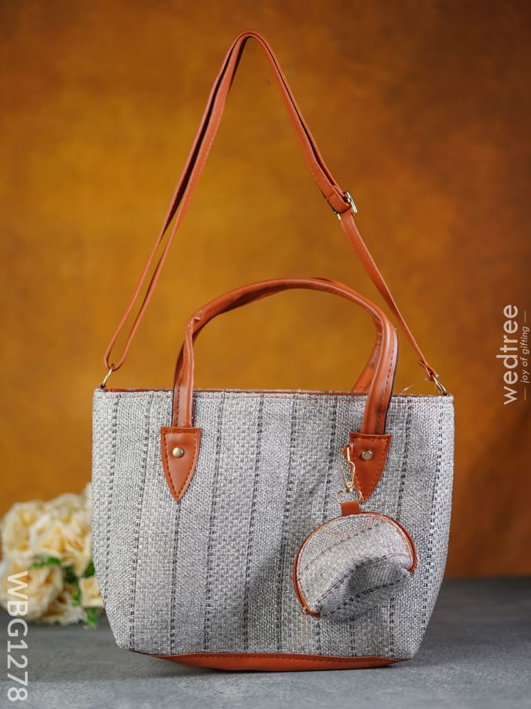 Hand Bag With Mini Key Pouch - Wbg1278 Bags