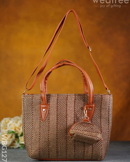 Hand Bag With Mini Key Pouch - Wbg1278 Bags