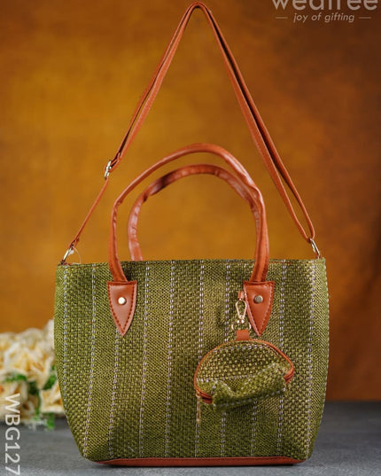 Hand Bag With Mini Key Pouch - Wbg1278 Bags