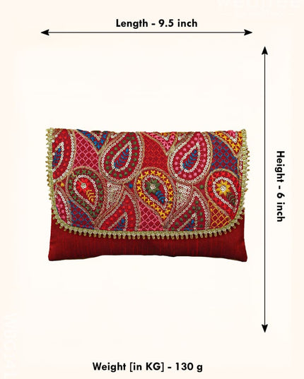 Hand Embroidered Sling Bag - Wbg1414 Bags