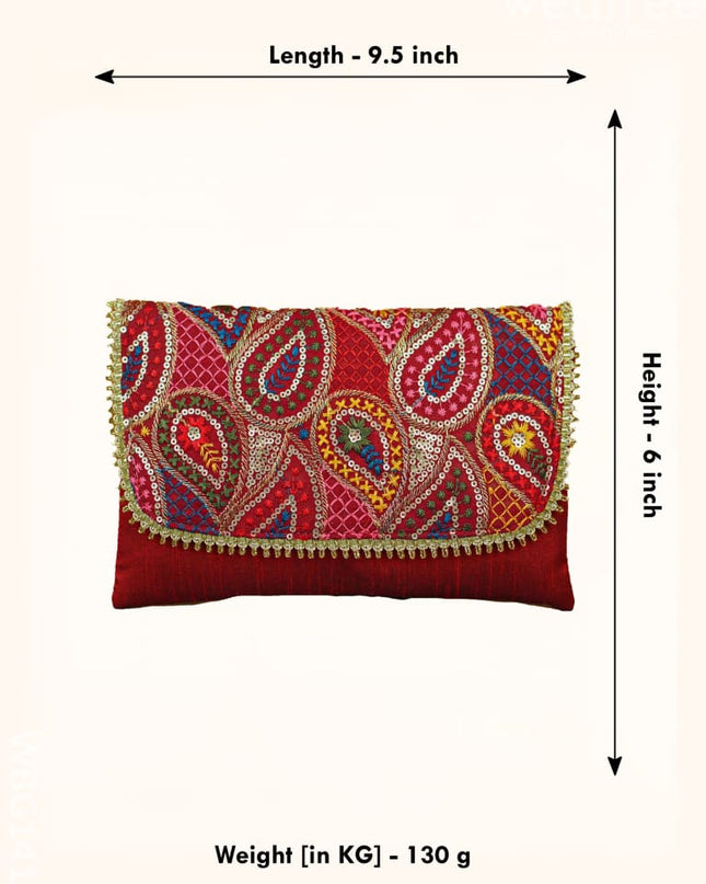 Hand Embroidered Sling Bag - Wbg1414 Bags