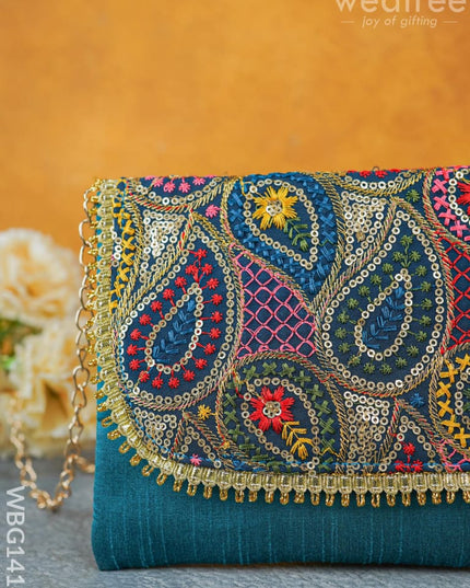 Hand Embroidered Sling Bags - Wbg1414