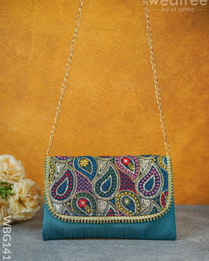 Hand Embroidered Sling Bags - Wbg1414