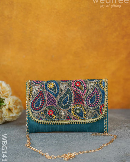 Hand Embroidered Sling Bags - Wbg1414