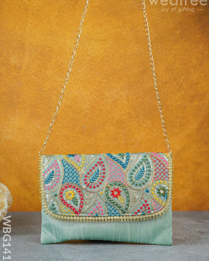 Hand Embroidered Sling Bag - Wbg1414 Bags