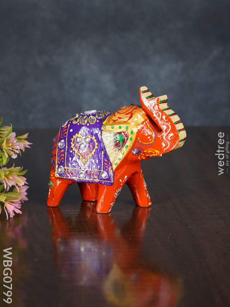 Hand Painted Elephant - Small Wbg0799 Home Decors