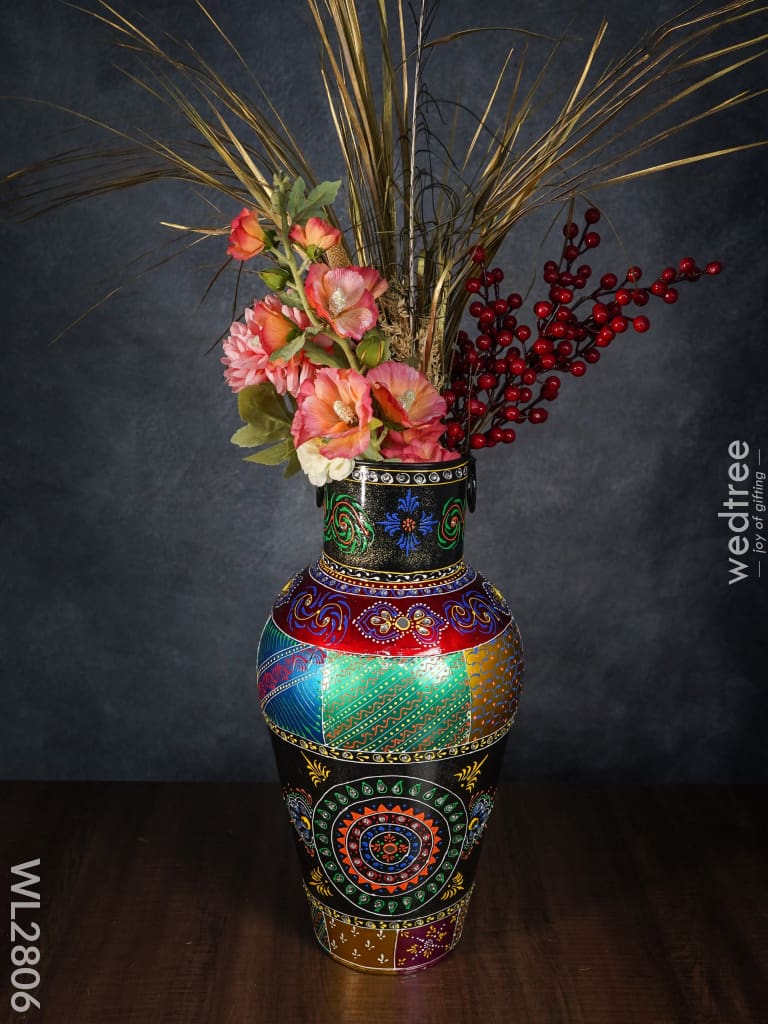 Hand Painted Vase - 19 Inch Wl2806 Vases