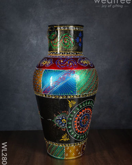 Hand Painted Vase - 19 Inch Wl2806 Vases