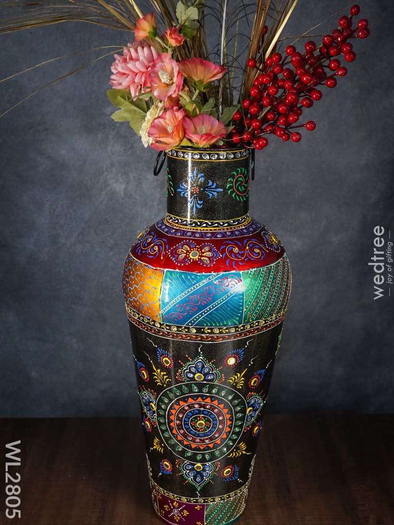 Hand Painted Vase - 25 Inch Wl2805 Vases