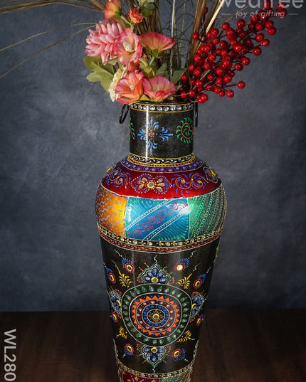Hand Painted Vase - 25 Inch Wl2805 Vases