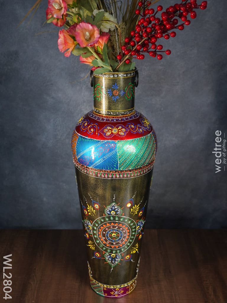 Hand Painted Vase - 30 Inch Wl2804 Vases