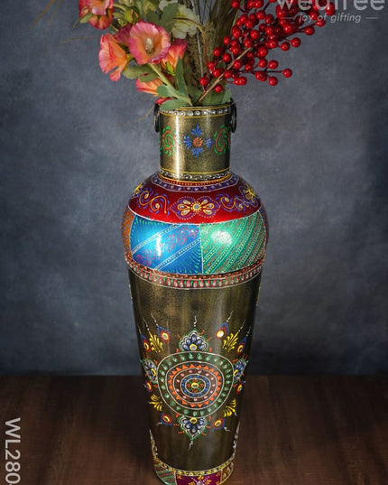 Hand Painted Vase - 30 Inch Wl2804 Vases