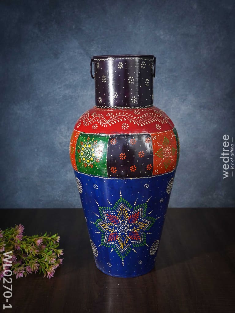 Hand Painted Vase Medium - Wl0270 19Inches Vases