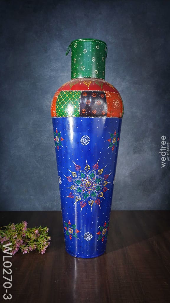 Hand Painted Vase Medium - Wl0270 30Inches Vases
