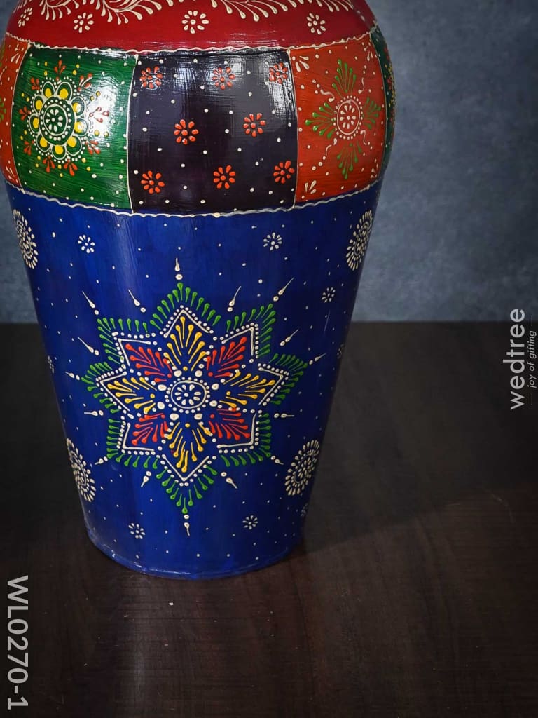 Hand Painted Vase Medium - Wl0270 Vases