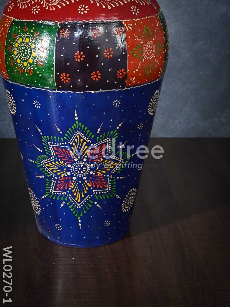 Hand Painted Vase Medium - Wl0270 Vases