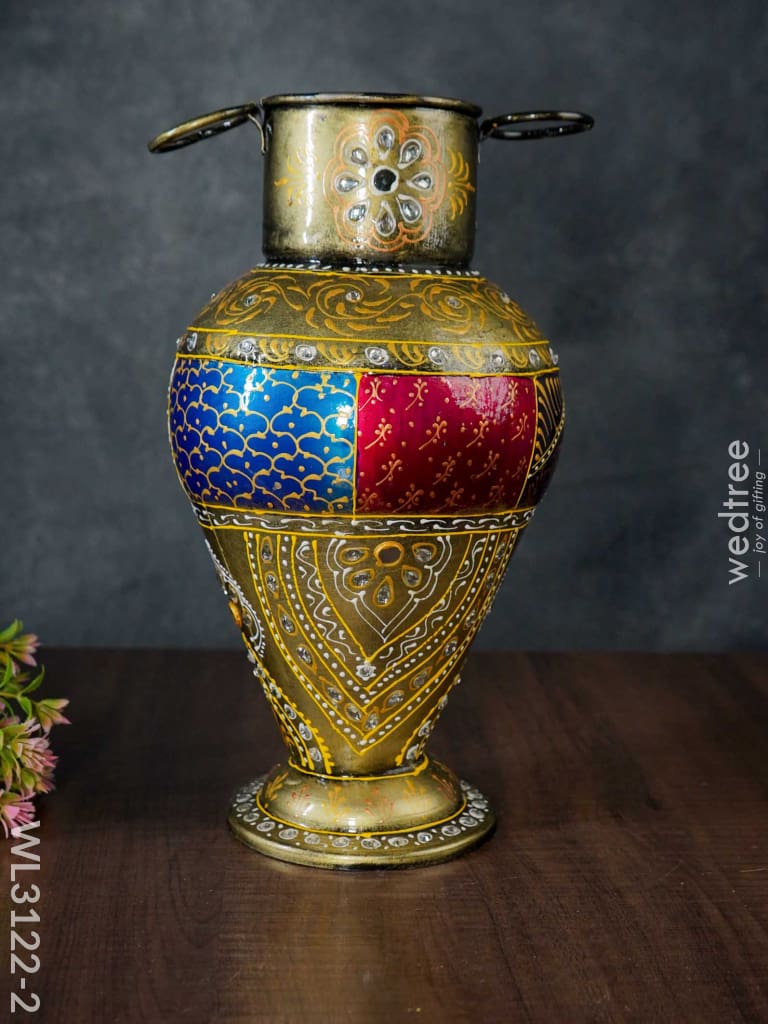 Hand Painted Vase - Wl3122 15 Inch Vases