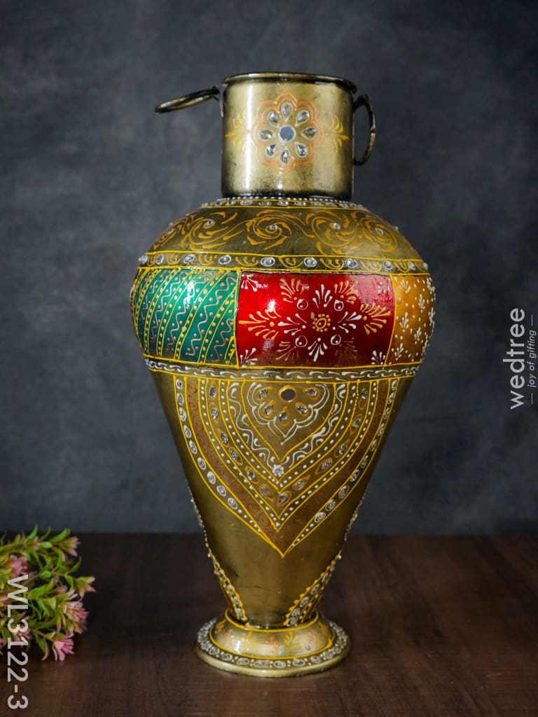 Hand Painted Vase - Wl3122 17 Inch Vases