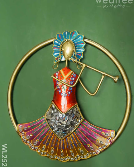 Handpainted Wall Hanging Musicians - Set Of 4 Wl2525 Metal Decor